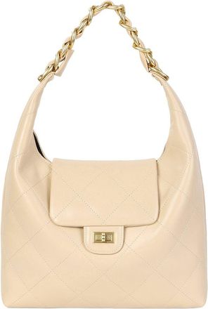 Tiffany & Fred Quilted Leather Hobo Bag