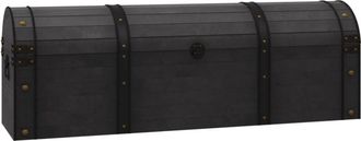 vidaXL Storage Chest Solid Wood Vintage Style 120x30x40 cm Vidaxl