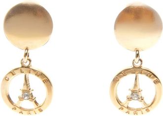 Celine 1980-2000s Eiffel Tower oorclips - Goud
