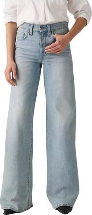 Levi's Wide Jeans - Dames - Loose Fit Jeans - Blauw - W30 L32 - Denim - Jeans