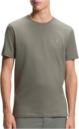 HUGO BOSS Tales T-Shirt - Heren - T-shirts - Groen - XL - Katoen - Tops