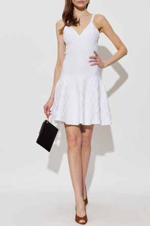 Balmain Strappy Dress, Womens, White