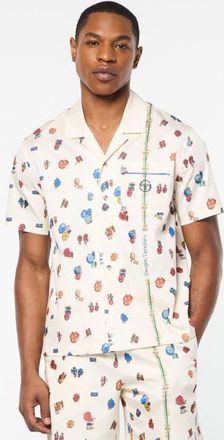 Sergio Tacchini Tosca Cabana Shirt in Gardenia at Nordstrom, Size Xxx-Large