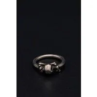Werkstatt M&uuml;nchen Ring Symbol Skull