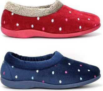 Generic Ladies Slip On Slippers Size 5 Ladies Comfort Slippers Size 7 Womens Rubber Sole Slipper Womens Memory Foam Slipper Memory Foam Rubber Sole Slip On Co