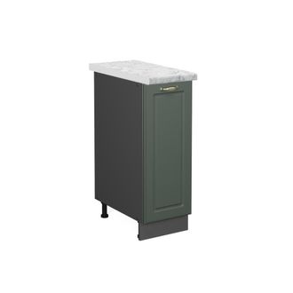 Vicco Armario De Farmacia Fame-line, Verde Dorado Casa De Campo, 30 Cm, Et M&aacute;rmol Vicco