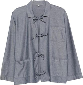 BASERANGE Limber Shirt - Dames - Overhemden - Blauw - S - Denim - Overhemden