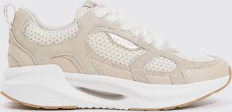 Twinset Sneakers in mesh e camoscio