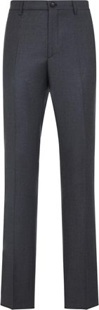Etro Etro Mens Trousers Roma - Grey Wool - Size EU 48 (Mens)