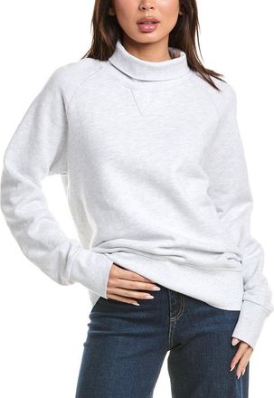 perfectwhitetee Perfectwhitetee Oversized Turtleneck Sweatshirt