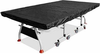 OEM Funda Impermeable Y Antipolvo Para Mesa De Ping Pong, Para Exterior E Interior (280 X 150 Cm), Color Negro