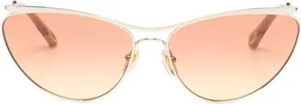 Chlo&eacute; Pink Cat Eye Sunglasses