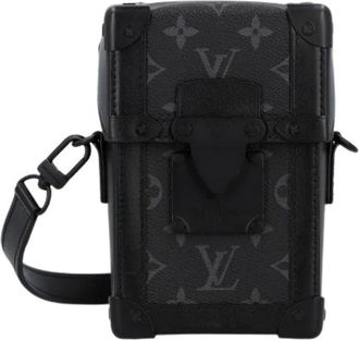 Louis Vuitton Pre-owned Vertical Trunk Schoudertas - Dames - Vintage Schoudertas - Zwart - ONE Size - Vintage