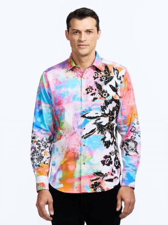 Robert Graham Go-Go Long Sleeve Button Down Shirt In Multi