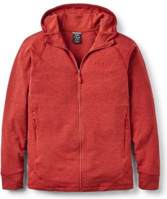 RAB Nexus Hoody Fleecejacke f&uuml;r Herren | rot