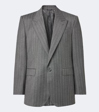 Dolce & Gabbana Blazer in lana gessato
