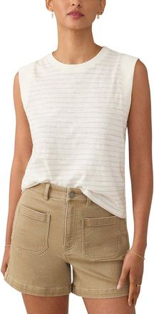Faherty Sunwashed Slub Muscle Tank Top