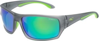O'Neill Sonnenbrille ONEILL Modell 966088, Damen, grau, gr&uuml;n, leicht durchscheinend, matt, Sonnenbrillen Sonnenbrille, Form CatEye, Logoschriftzug auf B&uuml;gel, 