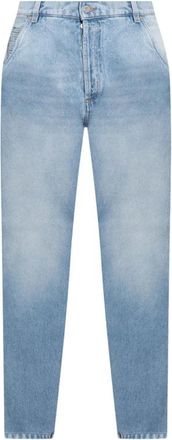 Balmain Slim Fit Blauwe Jeans - Heren - Slim Fit Jeans - Blauw - W32 - Katoen - Jeans