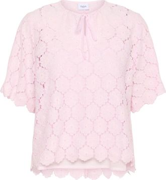 Saint Tropez Blouses - Dames - Blouses - Roze - S - Tule - Overhemden