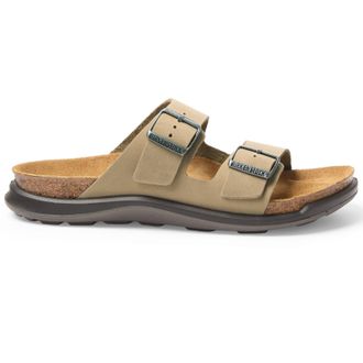Birkenstock Arizona CT W Oiled Leather Unisex Slides Sandals - Tobacco Brown - Size:UK 5.5
