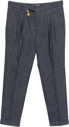 Manuel Ritz Suit Broeken - Heren - Nette broeken - Blauw - 2XL - Broeken