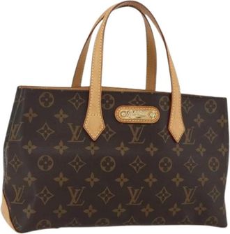 Louis Vuitton Pre-owned Handbags, female, Brown, Size: ONE SIZE Pre-owned Vintage Canvas Handbag