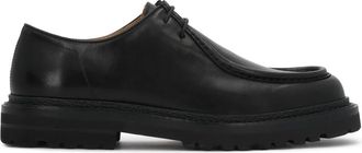 Kazar Heren schoenen van zwart echt leer met dikke zool - Heren - Nette schoenen - Zwart - 44 EU - Leer - Schoenen