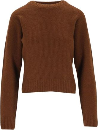 Tom Ford Truien - Dames - Ronde hals truien - Bruin - S - Truien & Vesten
