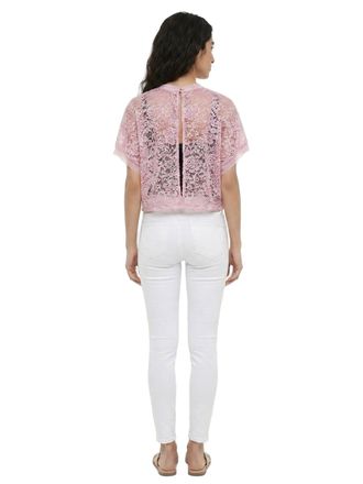 Dolce & Gabbana Womens Pink Rayon Blouse