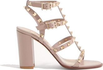 Valentino Garavani High Heel Sandals, female, Beige, 4 UK, Rockstud Sandal
