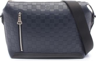 Louis Vuitton Black Infini Navy Damier Infini Handbag Shoulder Bag (Pre-Owned)