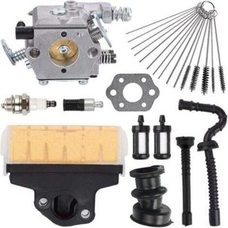 OEM Carburador Ms 250 Para Motosierras Stihl Ms210 Ms230 Ms250 021 023 025 Ms230c Ms250c, Reemplaza Wt-286 1123-120-0605, Con Kit De Puesta A Punto Del Fi