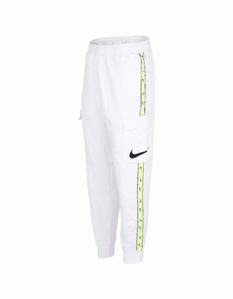 Nike Mens Nike Taped Legs White Sweatpants - Size: 32/30/31