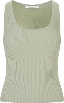 Max Mara Tops, Dames, Groen, S, Nylon, Ghiro Top