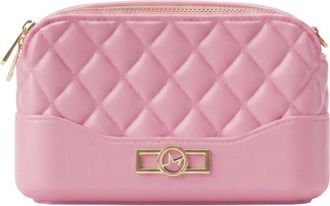 Marc Ellis Gewatteerde Schoudertas - Dames - Schoudertassen - Roze - ONE Size - Leer - Tassen