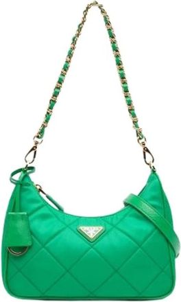 Prada Pre-owned Nylon borse-prada - - Pre-owned - Donna - Verde - ONE SIZE
