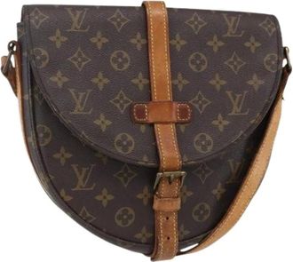 Louis Vuitton Pre-owned Cross Body Bags, female, Brown, Size: ONE SIZE Pre-owned Vintage Canvas Cross Body Bag