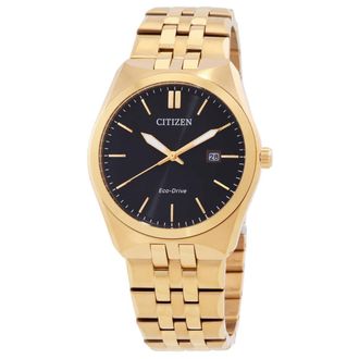 Citizen Corso Eco-Drive Black Dial Mens Watch BM7333-85E