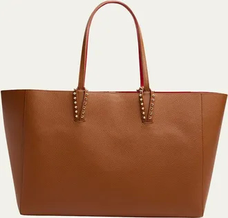 Christian Louboutin Cabata Soft Large Tote Bag in Grained Leather