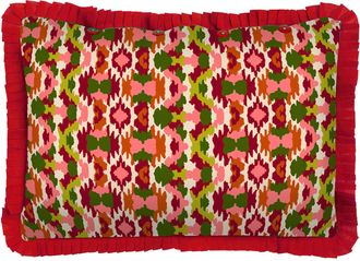 Lisa Corti Pillow Cover 35x50 Malmal Jaquikat Dark Green 35x50