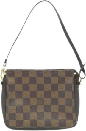Louis Vuitton Pre-owned Shoulder Bags, female, Brown, Size: ONE SIZE Pre-owned Pouch