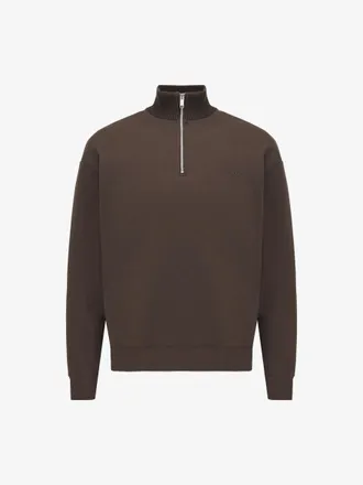 Genti Turtle Half Zip Sweater | Bruin