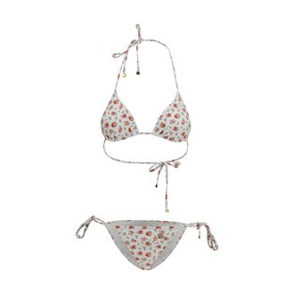 Dolce & Gabbana White Nylon Womens Bikini