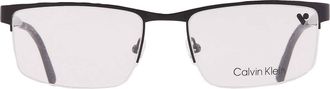 Calvin Klein Demo Rectangular Mens Eyeglasses CK21126 002 53