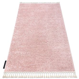 RugsX RugsX Berber Rug in Pink | Size: 240 cm x 330 cm