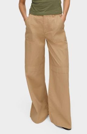 Aligne Aster Organic Cotton Pants in Camel at Nordstrom Rack, Size 2
