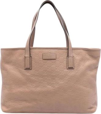 Gucci Pre-owned Tote Bags, female, Brown, Size: ONE SIZE Pre-owned Tote Bag