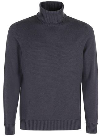 Drumohr cashmere turtleneck jumper - Grey