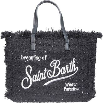 MC2 Saint Barth Borsa a mano Colette in tweed - - Bags - Donna - Blu - ONE SIZE